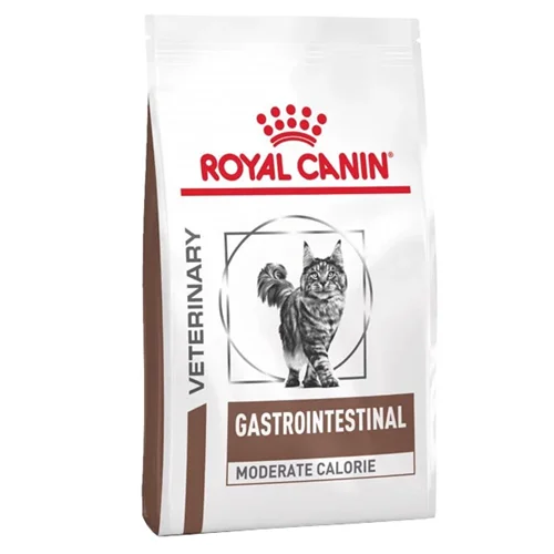 غذای خشک گربه رویال کنین مدل گاسترو مدریت Gastrointestinal Moderate وزن 2 کیلوگرم