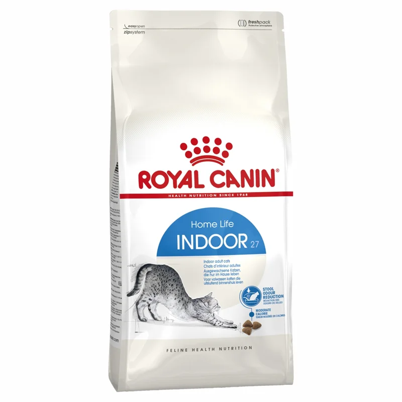 غذای خشک گربه ایندور رویال کنین Royal canin Indoor Home Life وزن 10 کیلوگرم
