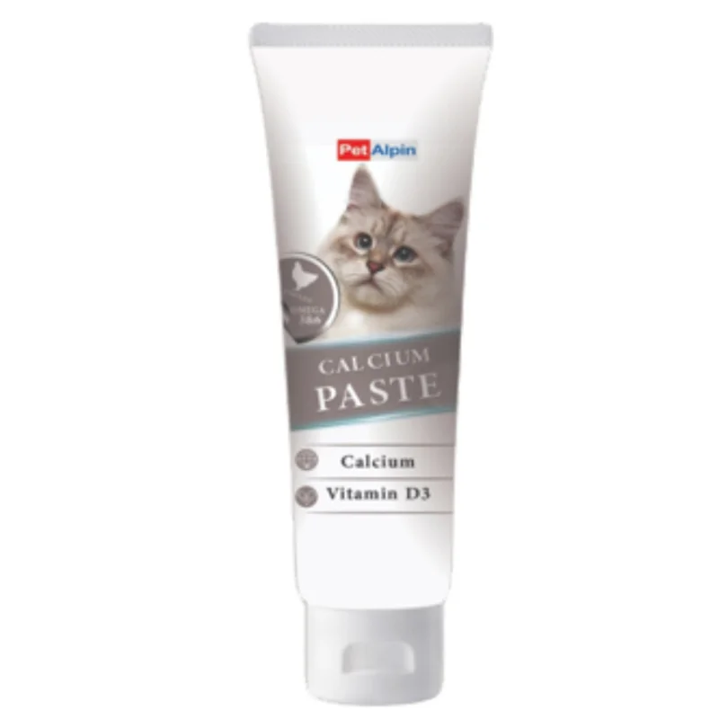 مکمل خمیر کلسیم مخصوص گربه پت الپین pet alpin