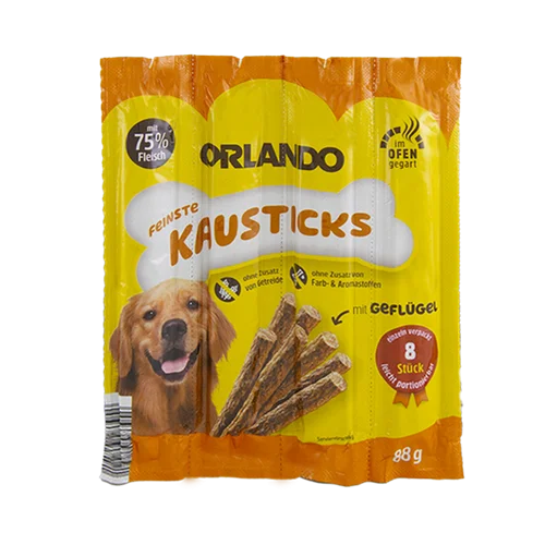 تشویقی مدادی سگ اورلاندو با طعم مرغ Orlando Stick Poultry