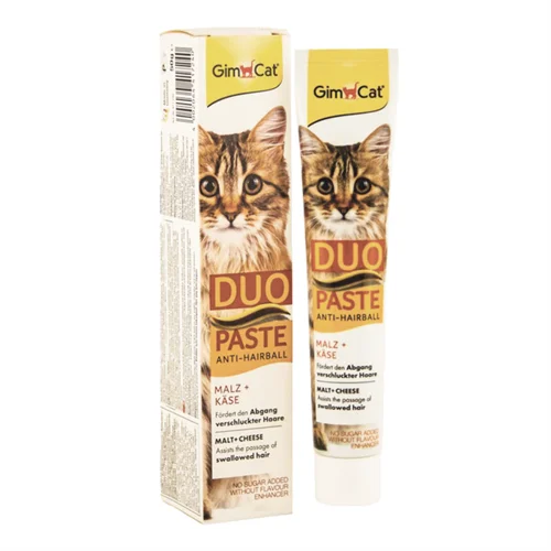 خمیر مالت گربه با طعم پنیر جیم کت GimCat Due Paste with Cheese وزن 50 گرم