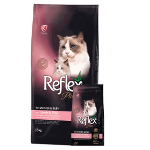 غذای خشک گربه مادر بیبی رفلکس پلاس Reflex Plus Mother & Baby وزن 1.5 کیلوگرم