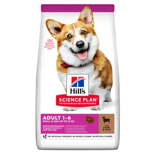 غذای خشک سگ مینی ادالت با طعم مرغ هیلز Hills Mini Adult Dog Food With Chicken ۱.۵ کیلویی
