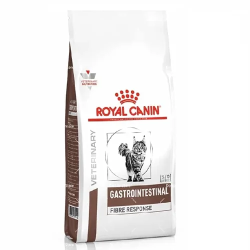 غذای خشک گربه رویال کنین گاسترو فیبر مدل Gastrointestinal Fibre Response وزن 2 کیلوگرم
