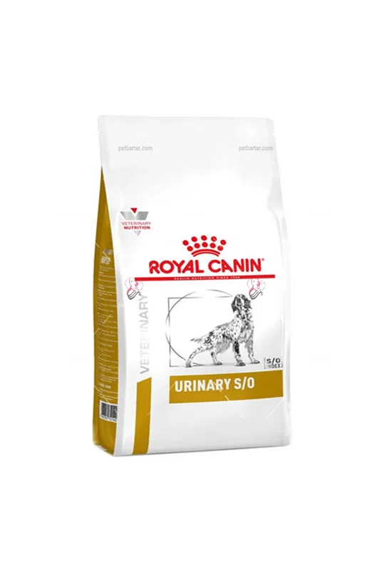 غذای خشک رویال کنین سگ یورینری اس او Royal Canin Urinary S/O وزن 7/5 کیلوگرم
