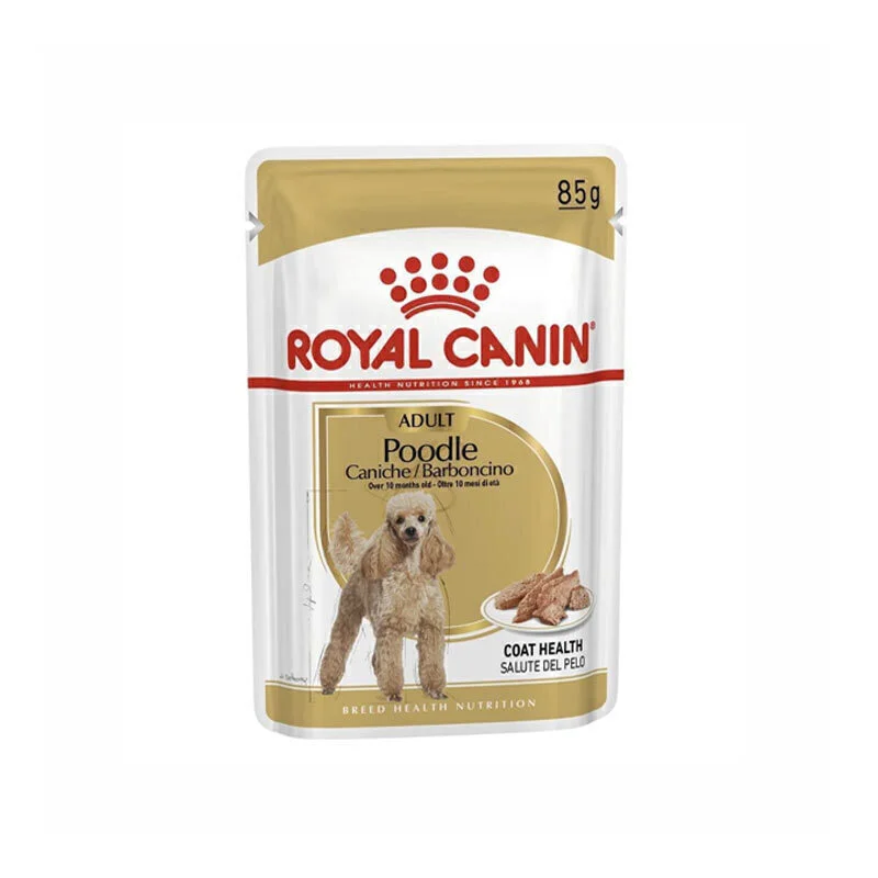 پوچ سگ بالغ پودل رویال کنین Royal Canin Adult Poodle وزن 85 گرم