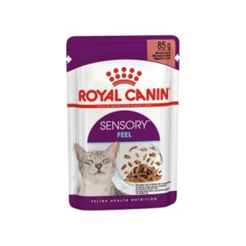 پوچ گربه رویال کنین مدل سنسوری Sensory Feel وزن ۸۵ گرم