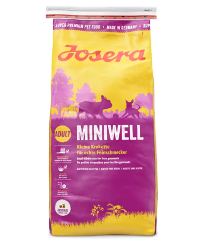 غذای خشک سگ جوسرا مینی وول Josera mini well وزن 15 کیلوگرم