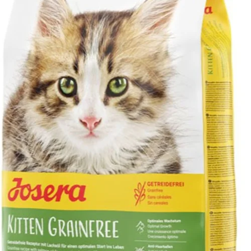 غذای خشک بچه گربه جوسرا بدون غلات  گوارش حساس Josera kitten grainfree وزن ۱۰ کیلوگرم