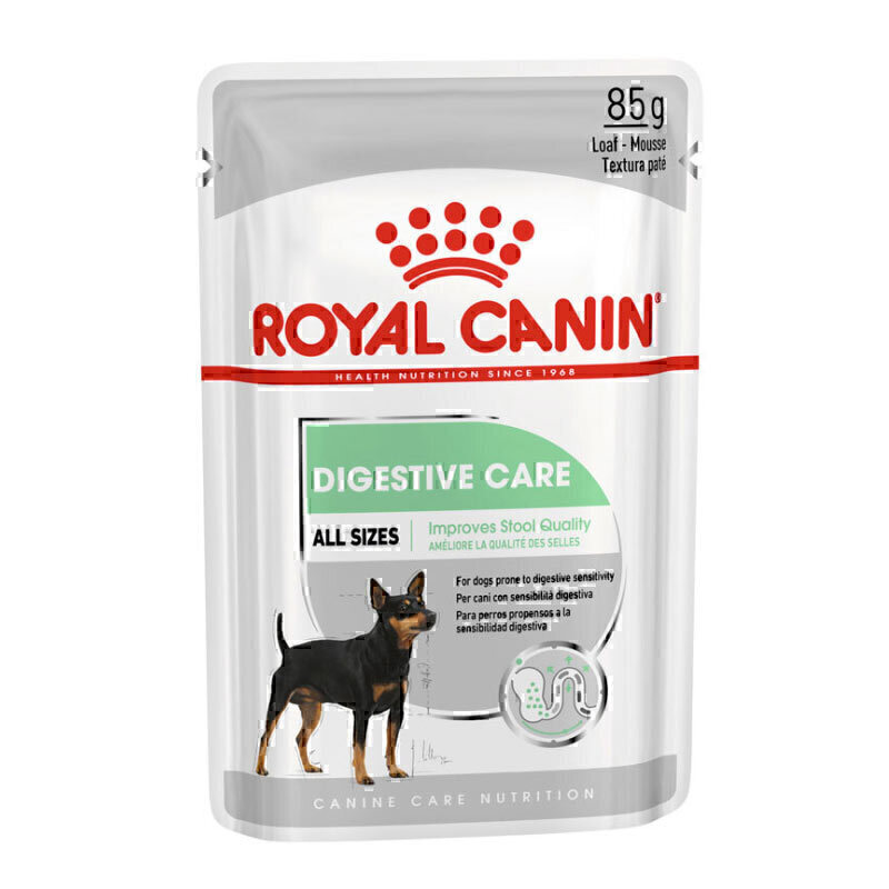 پوچ رویال کنین دایجستیو سگ digestive بهبود گوارش وزن 85 گرم