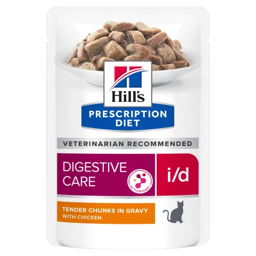 پوچ گربه دایجستیو هیلز Hills i/d Digestive Care ۸۵گرمی