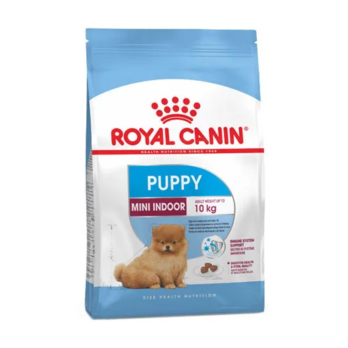 غذای خشک سگ رویال کنین مینی ایندور پاپی مدل Mini Indoor Puppy وزن 1.5 کیلوگرم