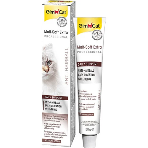 خمیر مالت گربه جیم کت GimCat malt Soft Extra poro وزن 100 گرم