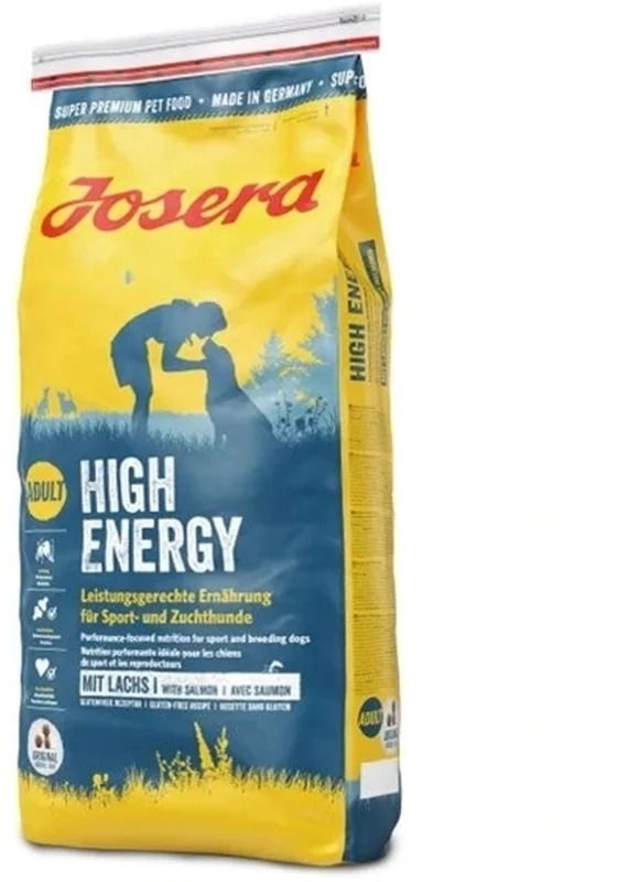 غذای خشک مخصوص آلرژی سگ بالغ جوسرا های انرژی Josera high energyوزن 15 کیلوگرم