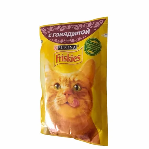 پوچ فریسکیز با طعم گوشت گاو