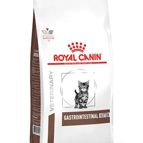 غذای خشک بچه گربه رویال کنین گاسترو کیتن مدل Gastrointestinal Kitten وزن 400 گرم