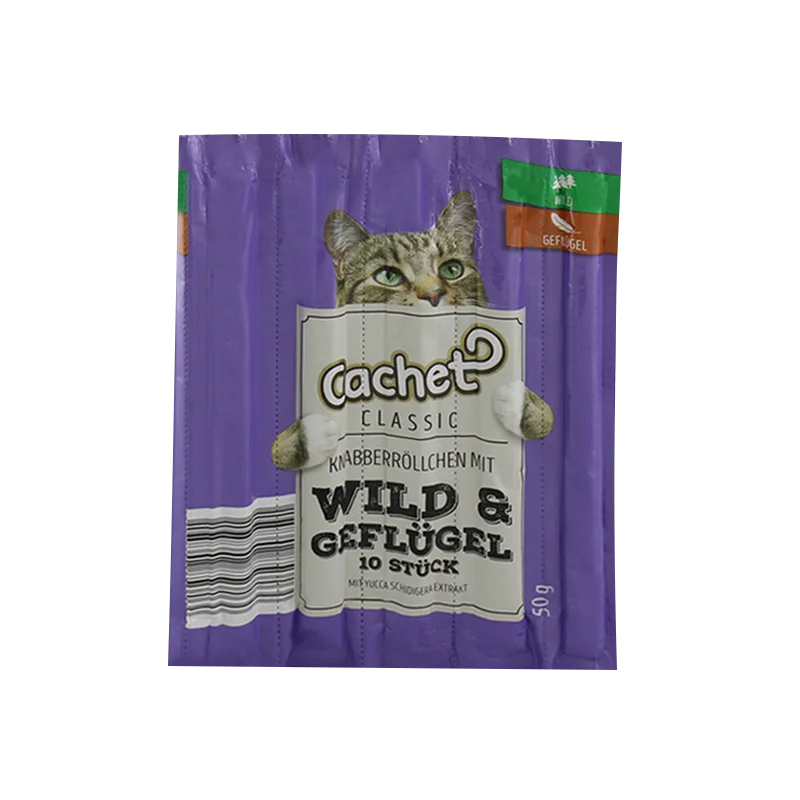 اسنک تشویقی گربه کچت با طعم گوشت شکار و مرغ Cachet Treat Game & Chicken