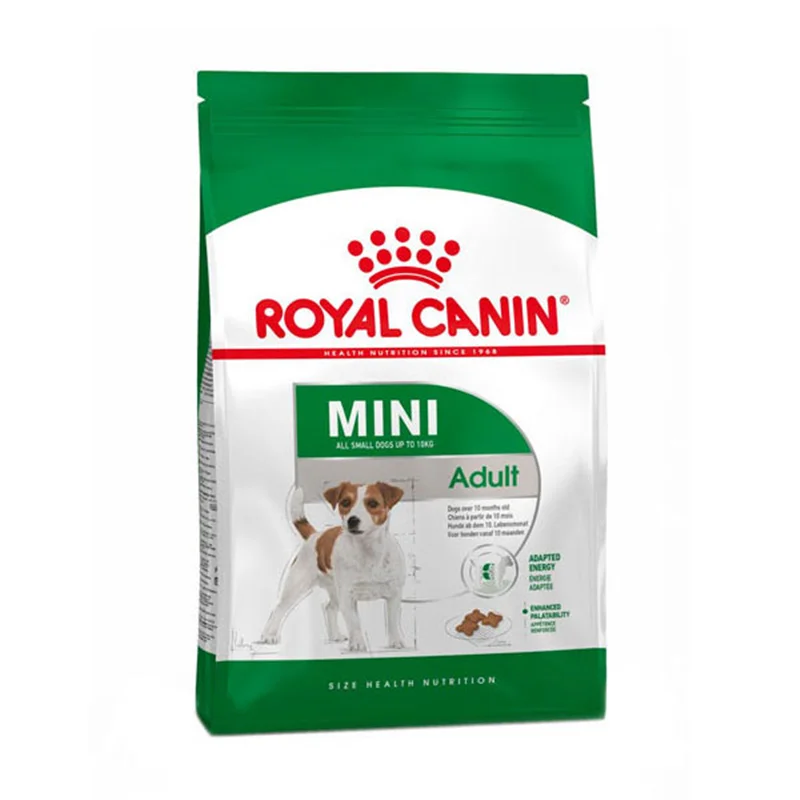 غذای خشک سگ بالغ نژاد کوچک رویال کنین مینی ادالت Royal Canin Mini Adult وزن 8 کیلوگرم