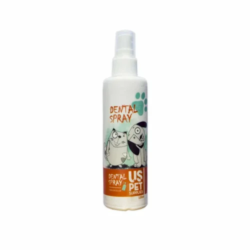 اسپری دندان سگ و گربه یو اس پت Us pet حجم 120میلی لیتر