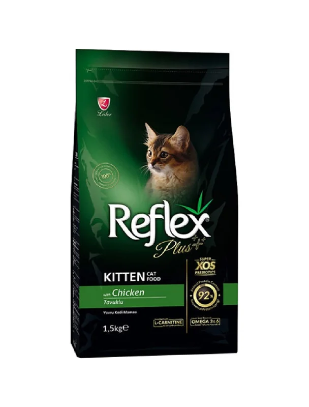 غذای خشک بچه گربه رفلکس پلاس Reflex Plus Chicken Kitten وزن 15 کیلوگرم