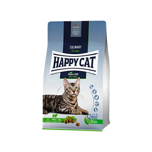 غذای خشک گربه هپی کت با طعم بره HappyCat Culinary Farm Lamb وزن  10کیلوگرم